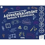 FRANZIS 67117 - Adventskalender Technik & Elektronik, 24 spannende Experimente für die Adventszeit, inkl. 52-seitigem Handbuch, für Kinder ab 8 Jahren