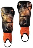 Pro Touch Schienbein-Schützer Force 500 FS Schienbeinschoner Unisex, Schwarz/Orange, S