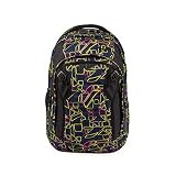 Satch Match Schulrucksack - ergonomisch, erweiterbar auf 35 Liter, extra Fronttasche