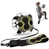 Soccer/Volleyball/Rugby Trainer, Solo Fußball Trainer, Football Kick Trainer Soccer Practice Training mit Verstellbarem Taillengürtel Fußballtraining mit Neopren Gürtel für Kinder Anfänger Erwachsene