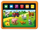 Ravensburger ministeps 4164 Mein Allererstes Tablet, Kindertablet, Lernspielzeug, Baby Spielzeug ab 9 Monate