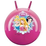 John 59538 - Sprungball Princess / Prinzessinnen - Disney - Bedruckter Hopperball, Hüpfball, Springball, Hopper Ball für Drinnen & Draußen - wiederaufblasbar, robust - Fitness für Kinder