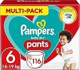 Pampers Baby Dry Pants Größe 6 Extra Large 15+kg MonatsBox, 116 Stück