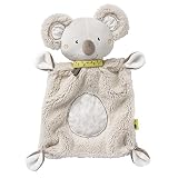 Fehn 064056 Schmusetuch Koala – Schnuffeltuch mit Koala-Köpfchen – Zum Kuscheln für Babys und Kleinkinder ab 0+ Monaten – Maße: 27 cm