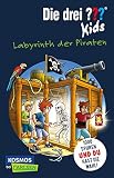 Die drei ??? kids und du: Labyrinth der Piraten: Spannender Kinderkrimi zum Miträtseln