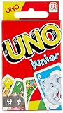 Mattel Games 52456 - UNO Junior Kartenspiel für Kinder, Kinderspiele geeignet für 2 - 4 Spieler ab 3 Jahren