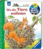Wieso? Weshalb? Warum? junior, Band 46 - Wo die Tiere wohnen (Sachbuch ab 2 Jahre - mit Klappen) (junior, 46)
