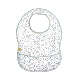LÄSSIG Baby Kleinkind Lätzchen EVA Auffangschale wasserdicht Klettverschluss/Baby Bib EVA, Spookies