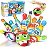 3-6 Jahre alter Junge Mädchen Kleinkind Spielzeug: Kinder Frühes Lernspielzeug Geschenk Aktives Spiel für Kinder Mädchen Jungen Alter 2 3 4 Kleinkind Geburtstag Geschenk Geschenk Party Spiele Bowling
