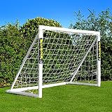 Net World Sports Forza 1,8m x 1,2m Fußballtor – Dieses Tor kann das ganze Jahr über bei jedem Wetter draußen gelassen Werden (Tor mit Tasche)