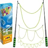 E-Know Riesenseifenblasen-3 Stile Seifenblasen-Stab für Seifenblasen Partei-Edelstahl machte das teleskopische Entwurfs-einfache Tragen für Garten Spielzeug Outdoor Spielzeug（MEHRWEG）