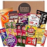 Kennenlernbox | Asia Mix mit 21 beliebten Süßigkeiten aus Korea und Japan | Geschenkidee für besondere Anlässe