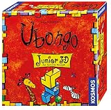 Kosmos 697747 - Ubongo 3-D Junior, Der tierische Bauspaß, rasantes Kinderspiel ab 5 Jahren, mit 3D-Bausteinen
