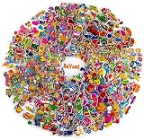 BeYumi 58 Stücke Aufkleber für Kinder (1800+Count), 3D Puffy Stickers, Craft Scrapbooking for Kinder, Including Tier,Auto,Trucks, Flugzeug,Essen, Buchstaben, Blumen, Haustiere und Mehr!
