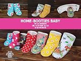 Home-Booties BABY Hausschuhe in 14 Größen E-Book 0 bis 18 Monate Nähanleitung mit Schnitt [Download]