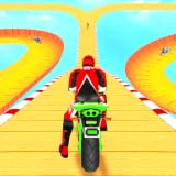 Fahrrad-Mega-Stunts Park- und Rennspiele 3D-freies Fahren und Driften echtes neues bestes Spiel für Kinder