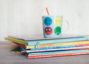 Stapel Kinderbücher