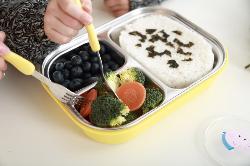 Teller mit Essen