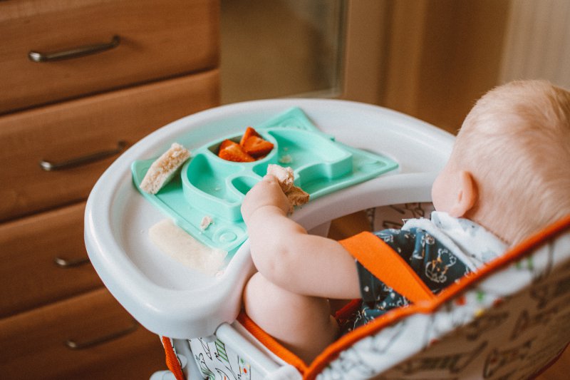 Baby beim essen