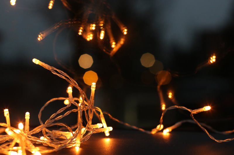 LED Lichterkette warmweiß