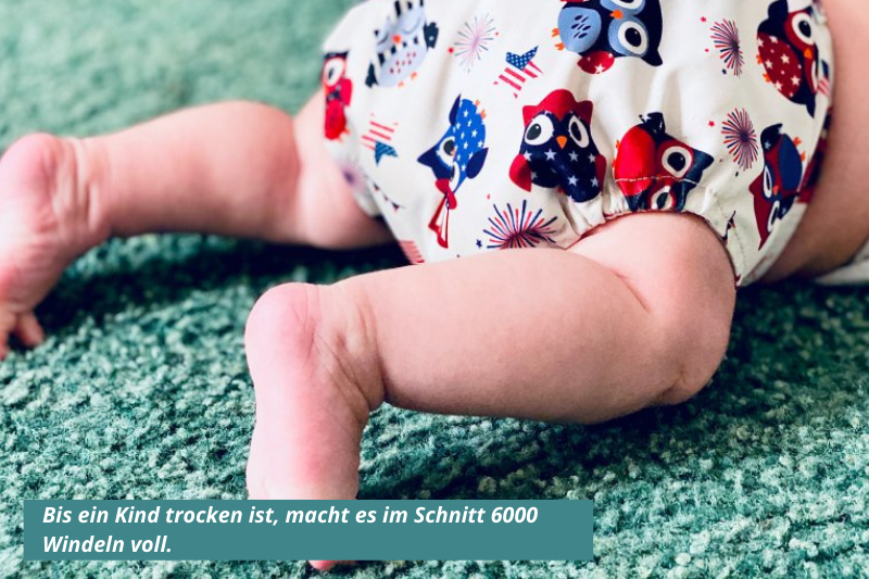 Windel mit süßem Eulenmotiv Windel mit Eulenmotiv
