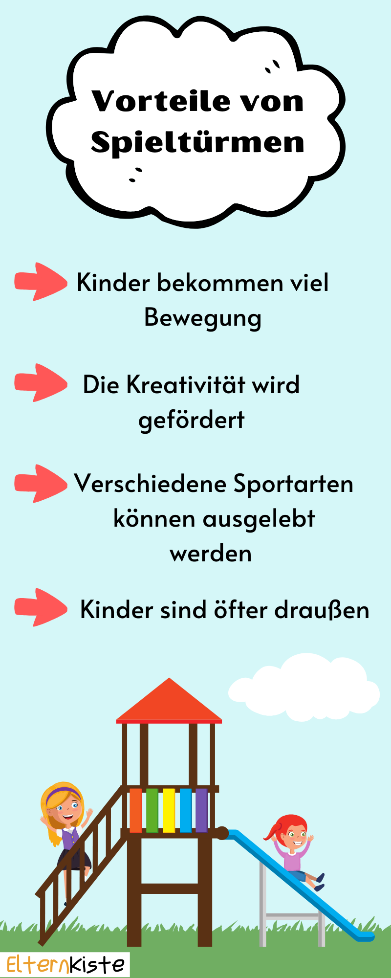 Vorteile von Spieltürmen Vorteile von Spieltürmen im Überblick