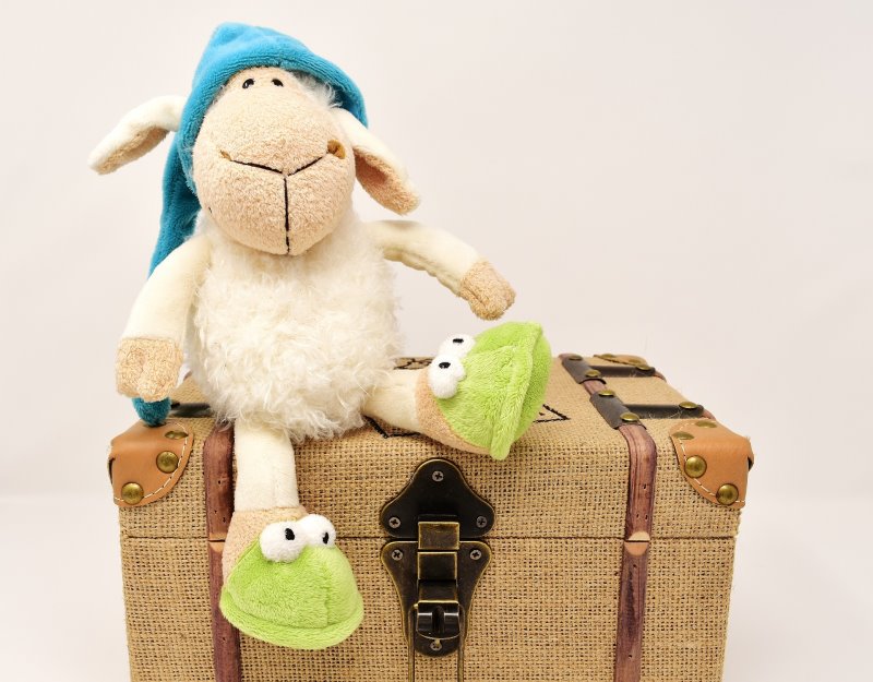 Baby-Hausschuhe als Geschenk
