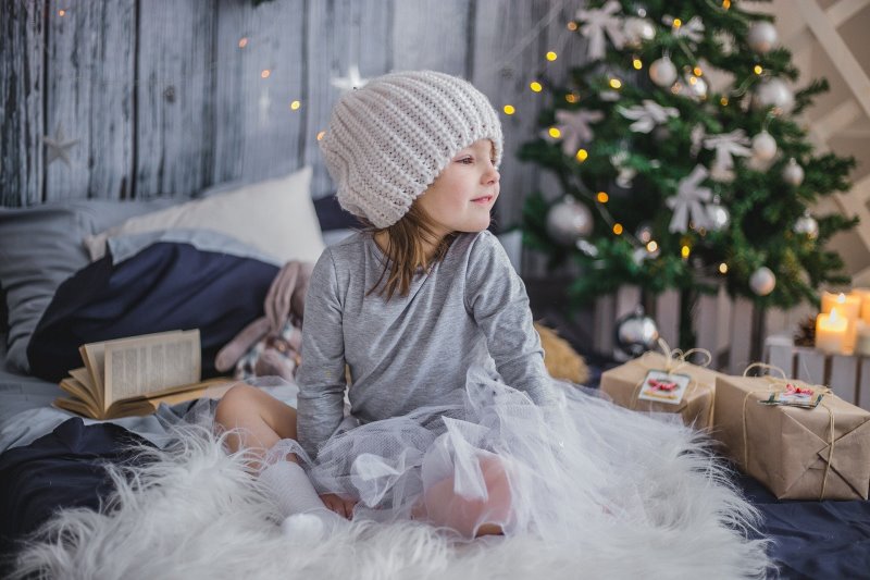 Kinderstiefel als Weinachtsgeschenk