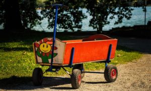 bunter Bollerwagen